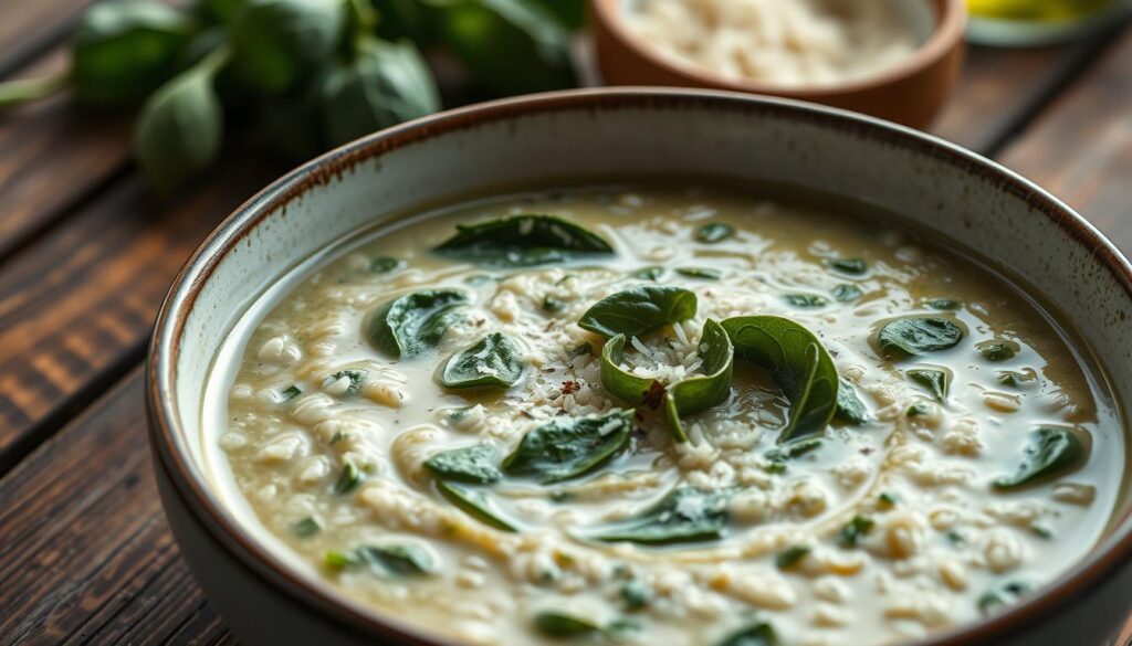 Italian spinach soup