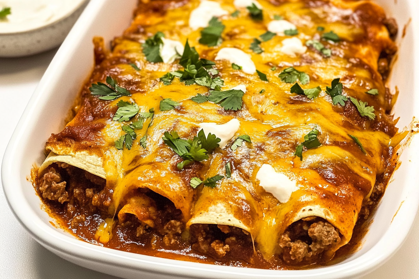 easy beef enchilada recipe