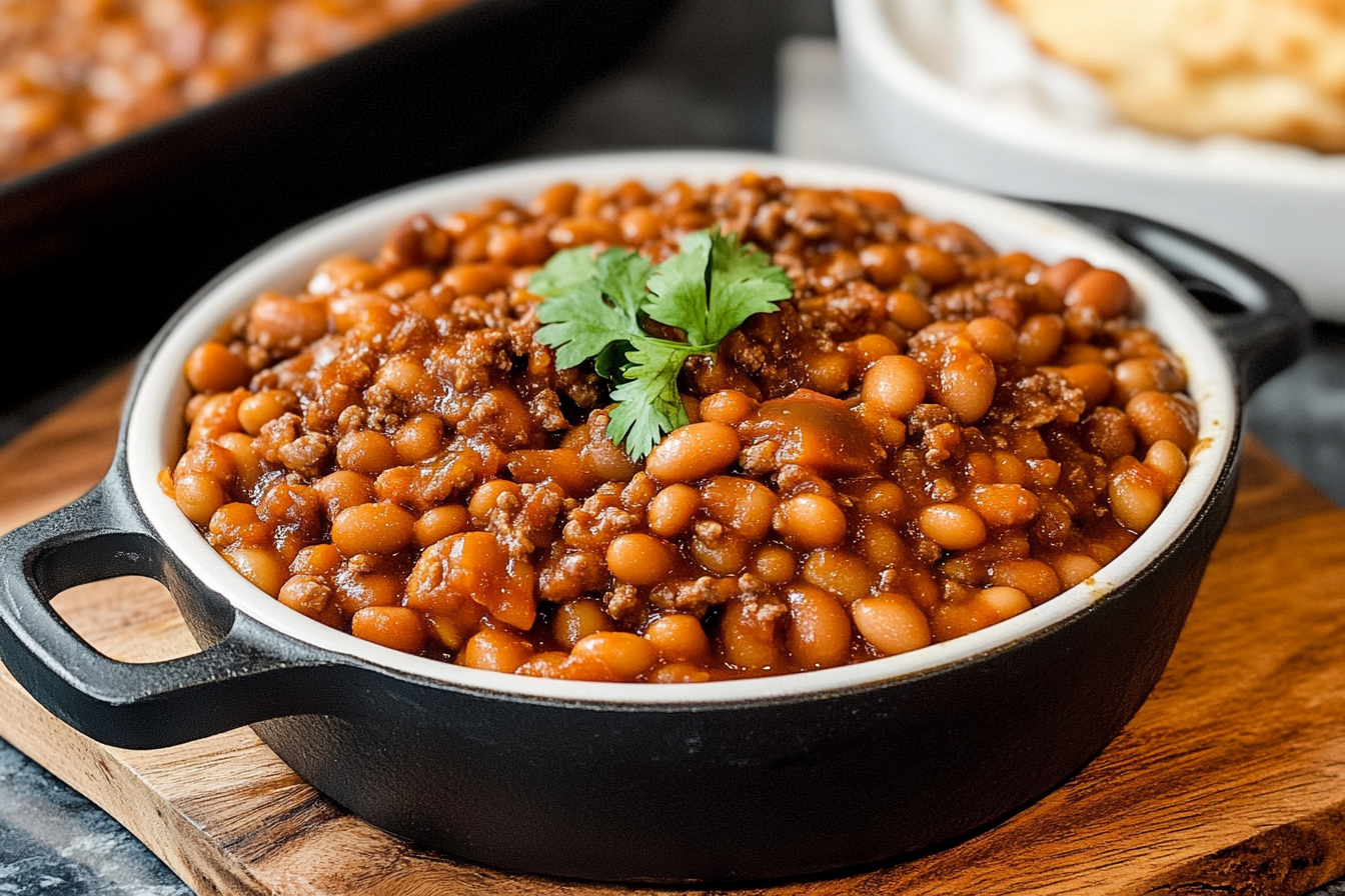 Baked Beans with Hamburger Meat