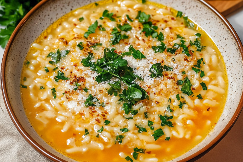 Italian Pastina Soup