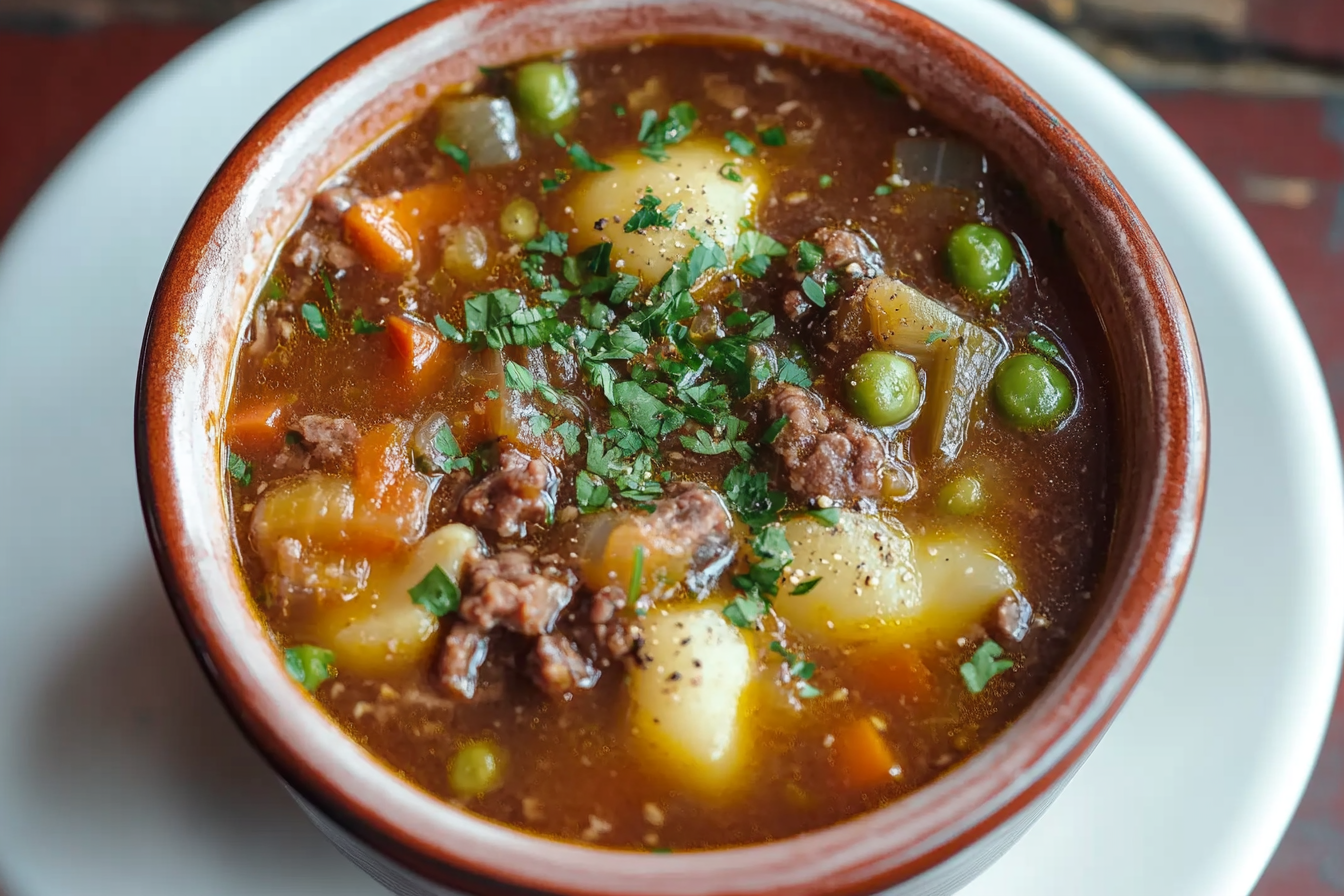 Vegetable Beef Soup