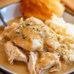 crock pot chicken and gravy