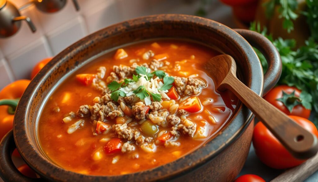 Crockpot Stuffed Pepper Soup Consistency Tips