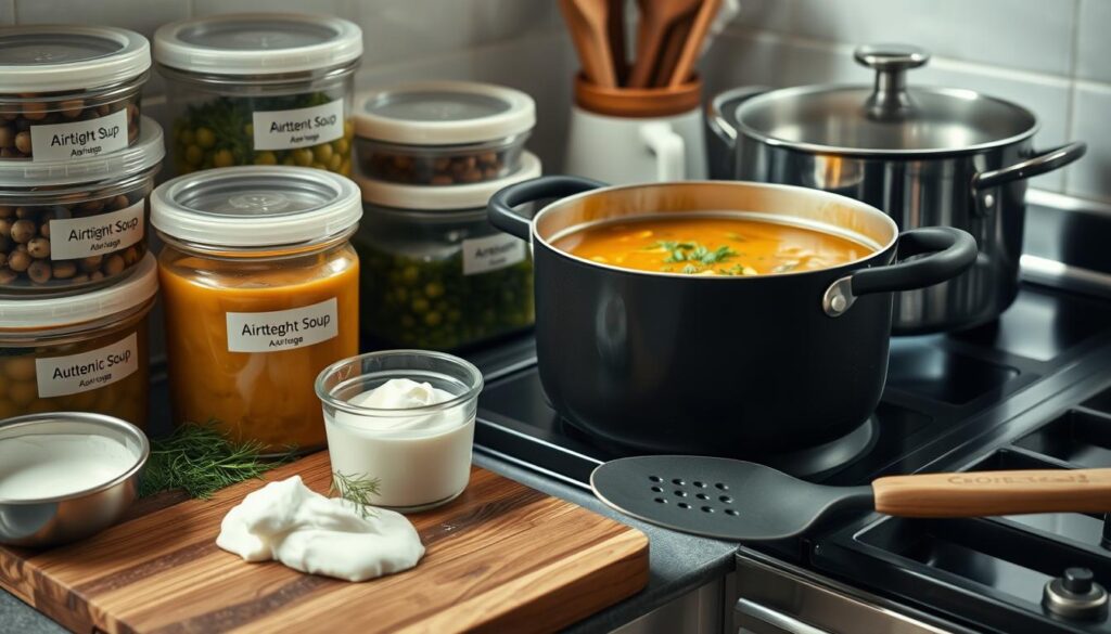 Soup Storage and Reheating Tips