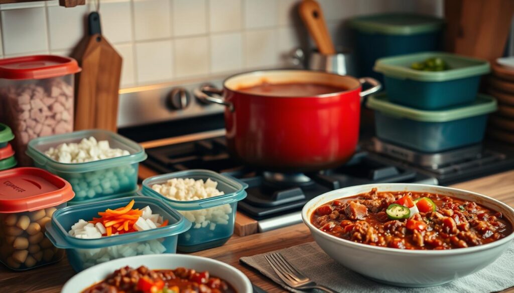 Storing Homemade Beef Chili