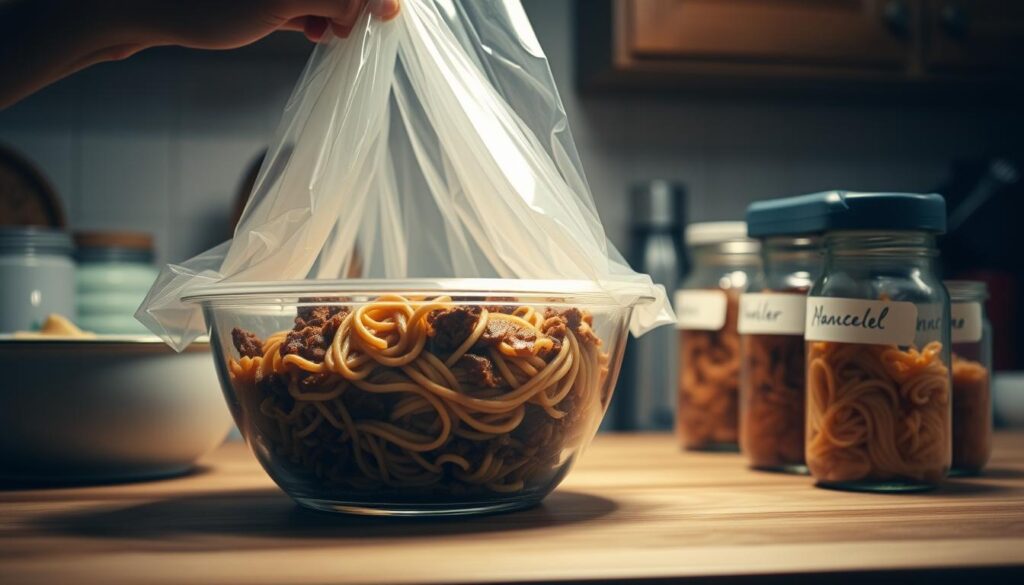 Storing Homemade Beef and Noodles