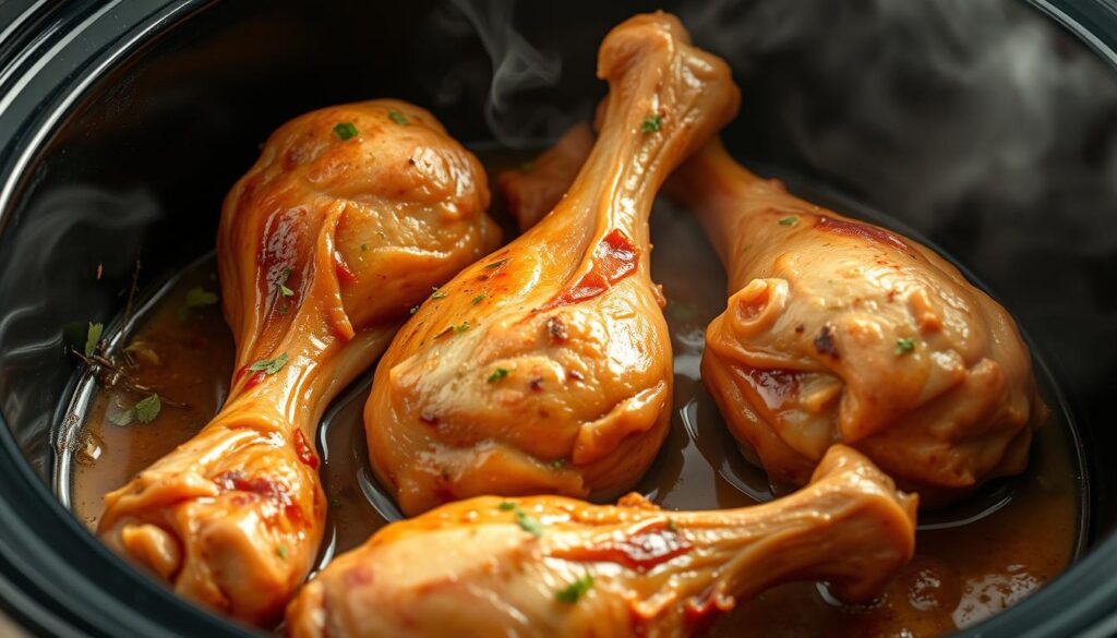 Tender Crockpot Chicken Drumsticks Cooking Technique