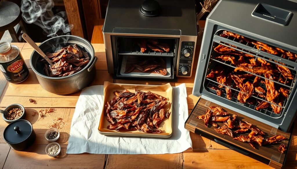 Homemade Teriyaki Beef Jerky Drying Methods