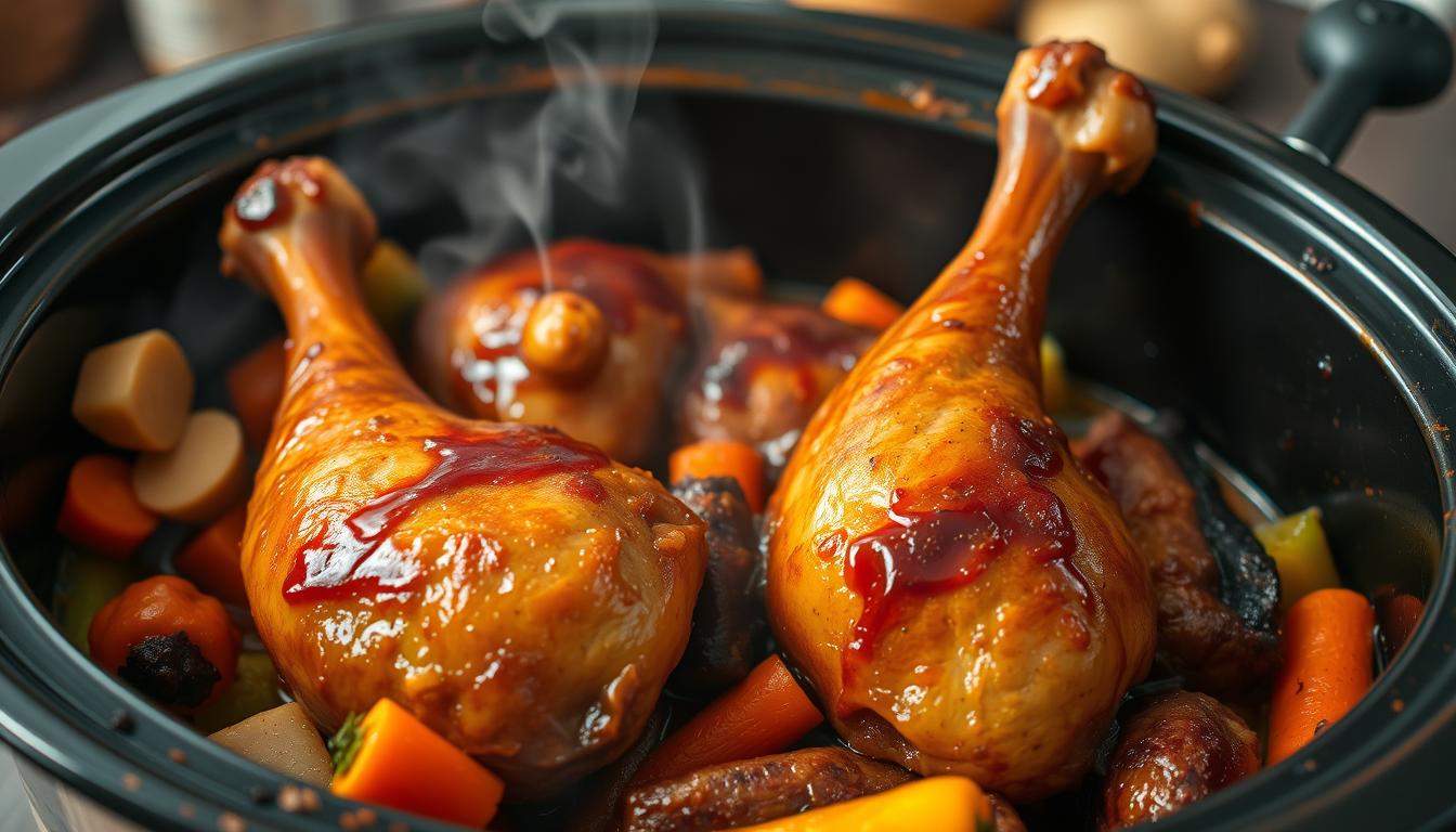 chicken drumsticks in crockpot