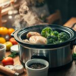 crockpot chicken and broccoli