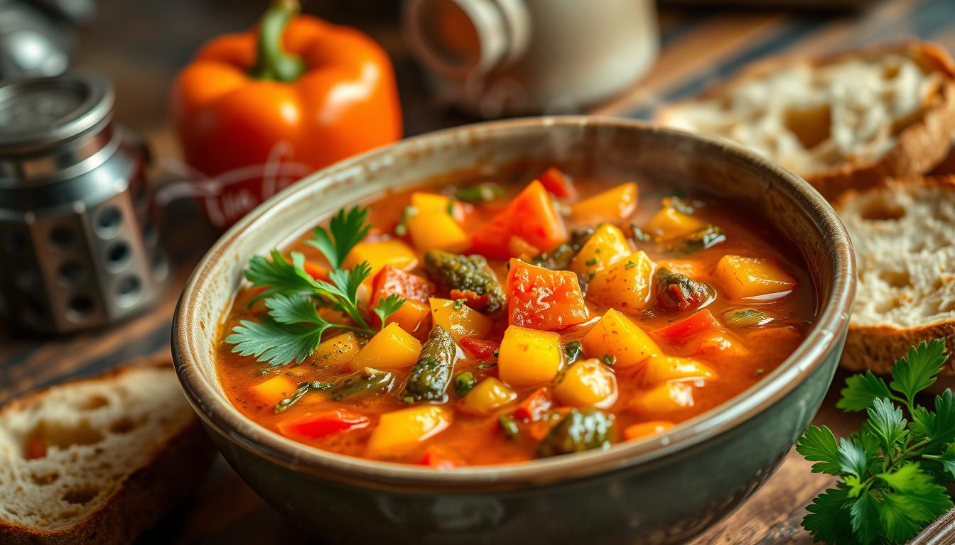 crockpot stuffed pepper soup