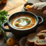 czech soup sour cream and dill recipe