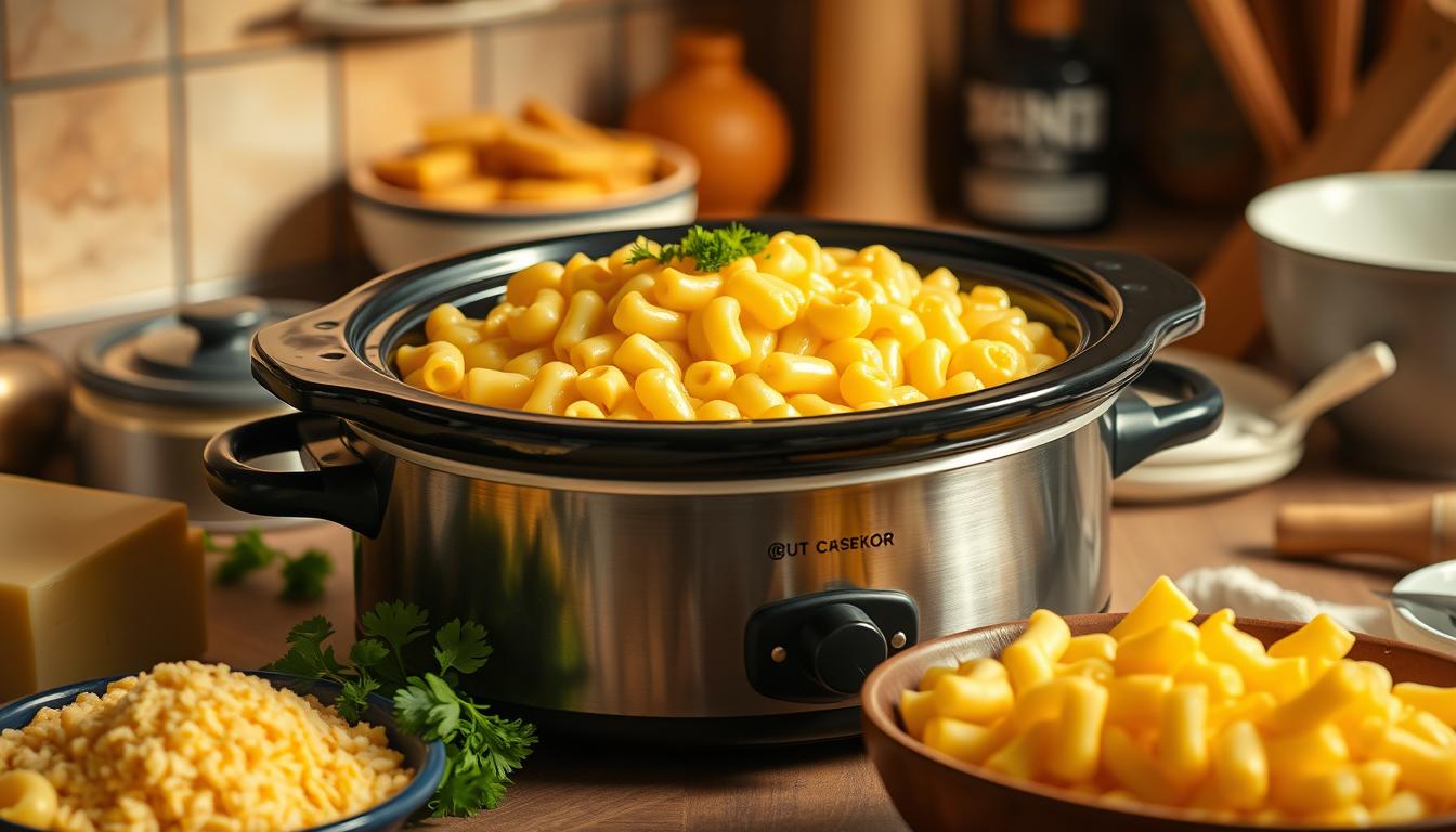 mac n cheese crockpot paula deen