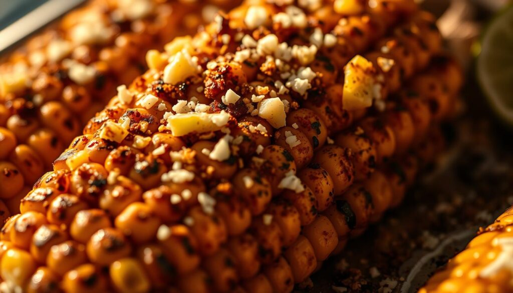 perfecting street corn topping